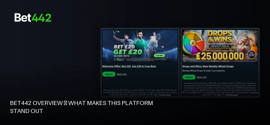 Bet442 promotional banner
